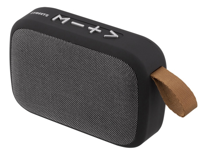 STREETZ Portable Bluetooth speaker, USB/TF/AUX/FM/handsfree, black i gruppen Elektronikk / Lyd & Bilde / Høyttalere & tilbehør / Bluetooth-høyttalere / Bærbare høyttalere hos TP E-commerce Nordic AB (A16972)