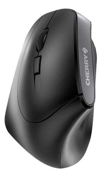 Cherry MW 4500 LEFT Ergonomisk vertikal trådløs mus for venstre hånd i gruppen Datautstyr / Mus & Tastatur / Mus / Trådløs hos TP E-commerce Nordic AB (A17002)