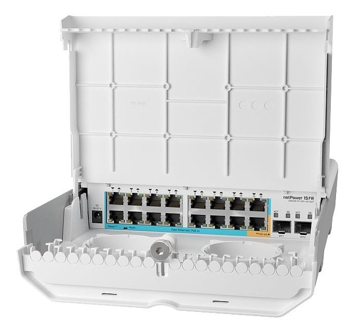 Mikrotik CRS318-1Fi-15Fr-2S-OUT outdoor 18p switch with 15 PoE and SFP i gruppen Datautstyr / Nettverk / Switcher / 10/100Mbps hos TP E-commerce Nordic AB (A17087)