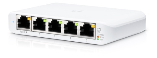 Ubiquiti UniFi Compact 5Port Gigabit Desktop Switch i gruppen Datautstyr / Nettverk / Switcher / 10/100/1000Mbps hos TP E-commerce Nordic AB (A17094)