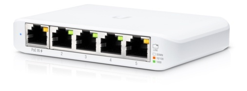 Ubiquiti UniFi Compact 5-porters Gigabit-skrivebordssvitsj i gruppen Datautstyr / Nettverk / Switcher hos TP E-commerce Nordic AB (A17094)