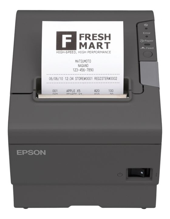 Epson TM-T88V POS Printer Monokrom i gruppen Datautstyr / Skrivere og tilbehør / Skrivere / Kvitteringsskrivere og tilbehør hos TP E-commerce Nordic AB (A17103)