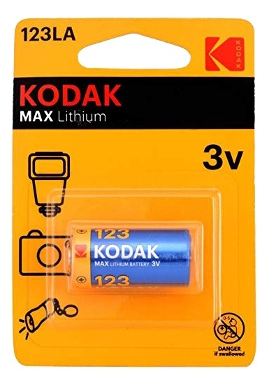 Kodak Kodak Max litium 123LA-batteri (1 pakke) i gruppen Elektronikk / Batterier & Ladere / Batterier / Andre hos TP E-commerce Nordic AB (A17141)