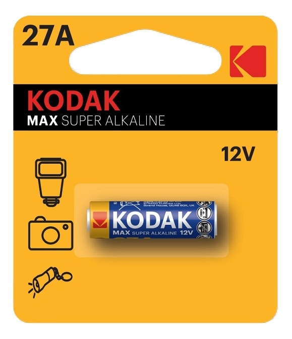 Kodak Kodak ULTRA Alkaline 27A batteries (1 pack) i gruppen Elektronikk / Batterier & Ladere / Batterier / Andre hos TP E-commerce Nordic AB (A17171)