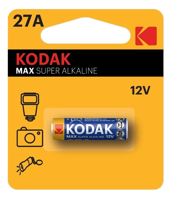 Kodak ULTRA Alkaline 27A-batterier (1 pakke) i gruppen Elektronikk / Batterier & Ladere / Batterier / Andre hos TP E-commerce Nordic AB (A17171)