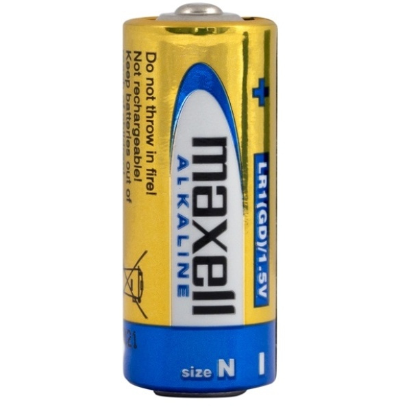 Maxell batterier, SN (LR1), Alkalisk, 1,5V, 1-pk i gruppen Elektronikk / Batterier & Ladere / Batterier / Andre hos TP E-commerce Nordic AB (A17174)