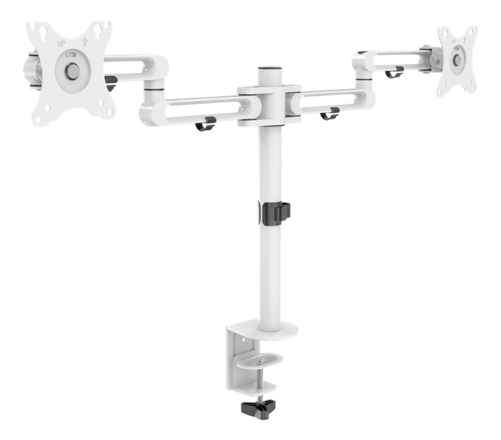 DELTACO GAMING WA95 dobbel monitor arm, for skjerm 17-32