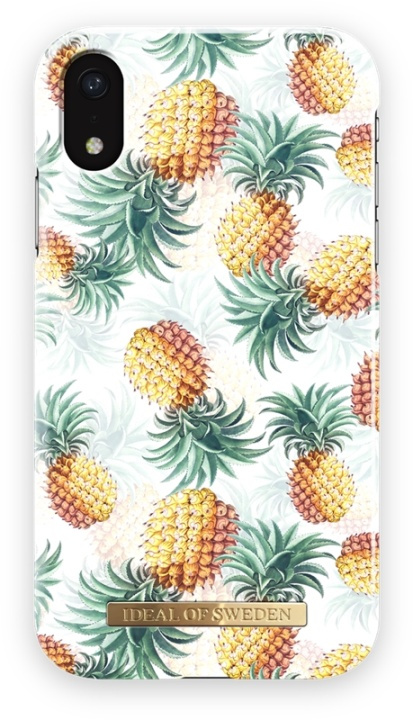 iDeal of Sweden Fashion Case iPhone XR AnanasBonanza i gruppen SMARTTELEFON & NETTBRETT / Mobilbeskyttelse / Apple / iPhone XR / Deksel hos TP E-commerce Nordic AB (A17230)