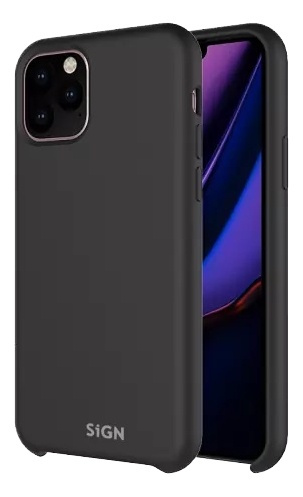 SiGN Liquid Silicone Case for iPhone 12 Pro Max, black i gruppen SMARTTELEFON & NETTBRETT / Mobilbeskyttelse / Apple / iPhone 12 Pro / Deksel hos TP E-commerce Nordic AB (A17249)