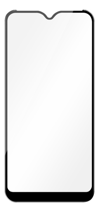 DELTACO skjermbeskytter, Galaxy A02s, 2,5D heldekkende glass i gruppen SMARTTELEFON & NETTBRETT / Mobilbeskyttelse / Samsung hos TP E-commerce Nordic AB (A17260)