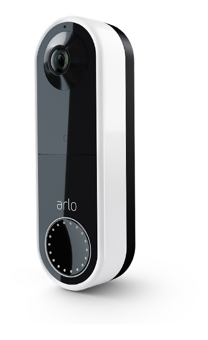Arlo WIRE-FREE VIDEO DB Hvit i gruppen HJEM, HUS OG HAGE / Smarthus / Dørklokker hos TP E-commerce Nordic AB (A17334)