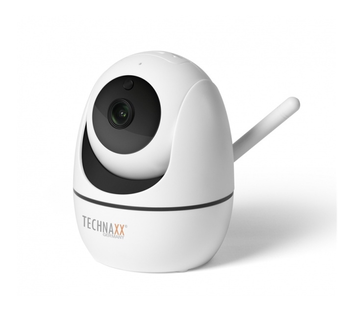 Technaxx FullHD Wifi IP PT Innendørskamera TX-146 i gruppen HJEM, HUS OG HAGE / Alarm, Sikkerhet og overvåking / Overvåkingskameraer / Digitalt (nettverk) / Innendørs kameraer hos TP E-commerce Nordic AB (A17339)