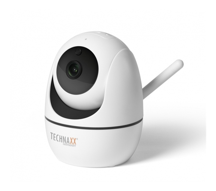 Technaxx FullHD Wifi IP PT Indoor Camera TX-146 i gruppen HJEM, HUS OG HAGE / Alarm, Sikkerhet og overvåking / Overvåkingskameraer / Digitalt (nettverk) / Innendørs kameraer hos TP E-commerce Nordic AB (A17339)