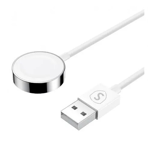 SiGN magnetic charger for Apple Watch, 2,5 W, 1,2 m white i gruppen SMARTTELEFON & NETTBRETT / Trening, hjem og fritid / Apple Watch og tilbehør / Tilbehør hos TP E-commerce Nordic AB (A17378)