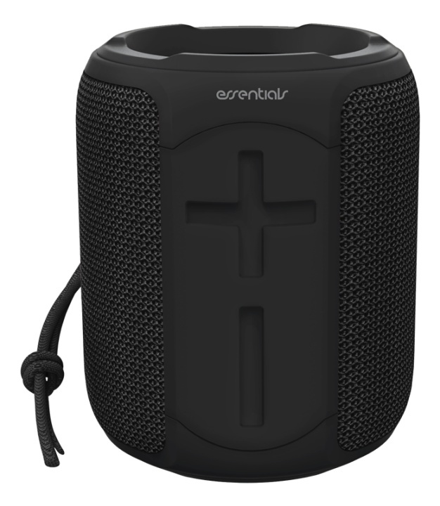 Essentials Vanntett Bluetooth-høyttaler, 2 x 5W, IPX7, Svart i gruppen Elektronikk / Lyd & Bilde / Høyttalere & tilbehør / Bluetooth-høyttalere / Bærbare høyttalere hos TP E-commerce Nordic AB (A17387)