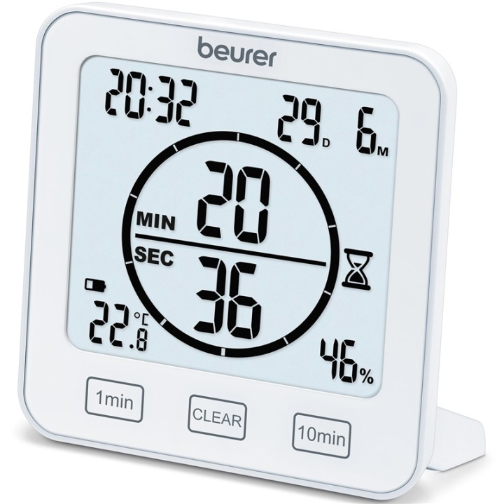Beurer Termometer/Hygrometer HM22 Klokke i gruppen HJEM, HUS OG HAGE / Vifter og klimaprodukter / Termometre og værstasjoner hos TP E-commerce Nordic AB (A17536)