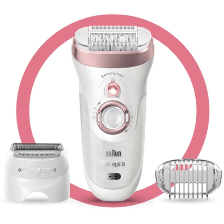 Braun Epilator Silk-Epil 9 9-720 i gruppen HELSE OG SKJØNNHET / Hår & styling / Hårfjerning / Epilatorer hos TP E-commerce Nordic AB (A17571)