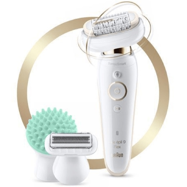 Braun Epilator Silk-Epil 9 Flex 9-02 i gruppen HELSE OG SKJØNNHET / Hår & styling / Hårfjerning / Epilatorer hos TP E-commerce Nordic AB (A17572)