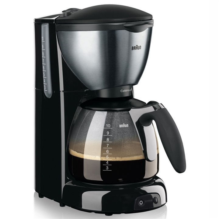 Braun Kaffetrakter KF570/1 svart i gruppen HJEM, HUS OG HAGE / Husholdningsapparater / Kaffe og espresso / Kaffetraktere hos TP E-commerce Nordic AB (A17577)
