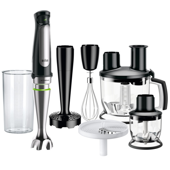 Braun Stavmikser MultiQuick 7 MQ7087X-sett i gruppen HJEM, HUS OG HAGE / Husholdningsapparater / Matprosessorer og kjøkkenassistenter / Stavmiksere hos TP E-commerce Nordic AB (A17594)