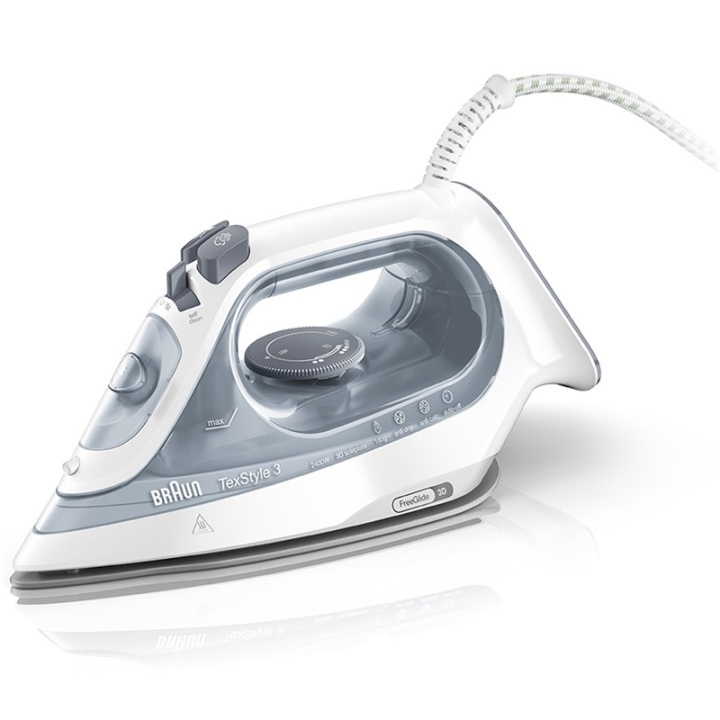 Braun Dampstrykejern SI3054GY i gruppen HJEM, HUS OG HAGE / Omsorg for klær (Finns inte riktigt något norskt ord för detta...) / Strykejern hos TP E-commerce Nordic AB (A17597)
