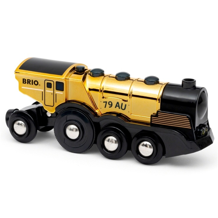 Brio 33630 Mighty Gold Action Locom i gruppen LEKER, BARN OG BABY / Leker / Byggeleker / Brio Tågbanor hos TP E-commerce Nordic AB (A17608)