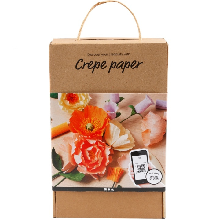 Colortime Lær hvordan du lager blomster av kreppapir i gruppen LEKER, BARN OG BABY / Leker / Håndtverk hos TP E-commerce Nordic AB (A17705)