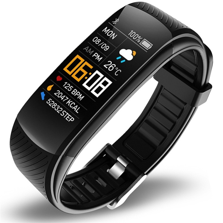 Denver Bluetooth-treningsarmbånd med pulsmåler i gruppen SPORT, FRITID & HOBBY / Smartwatch og Aktivitetsmålere / Aktivitetsmålere hos TP E-commerce Nordic AB (A17745)