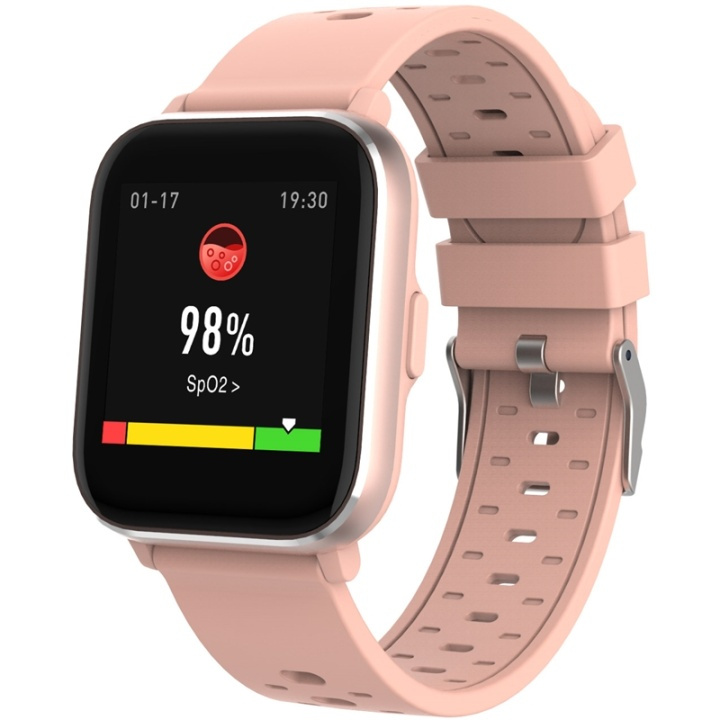 Denver Smartwatch med temp, syre och i gruppen SPORT, FRITID & HOBBY / Smartwatch og Aktivitetsmålere / Smartwatches hos TP E-commerce Nordic AB (A17762)