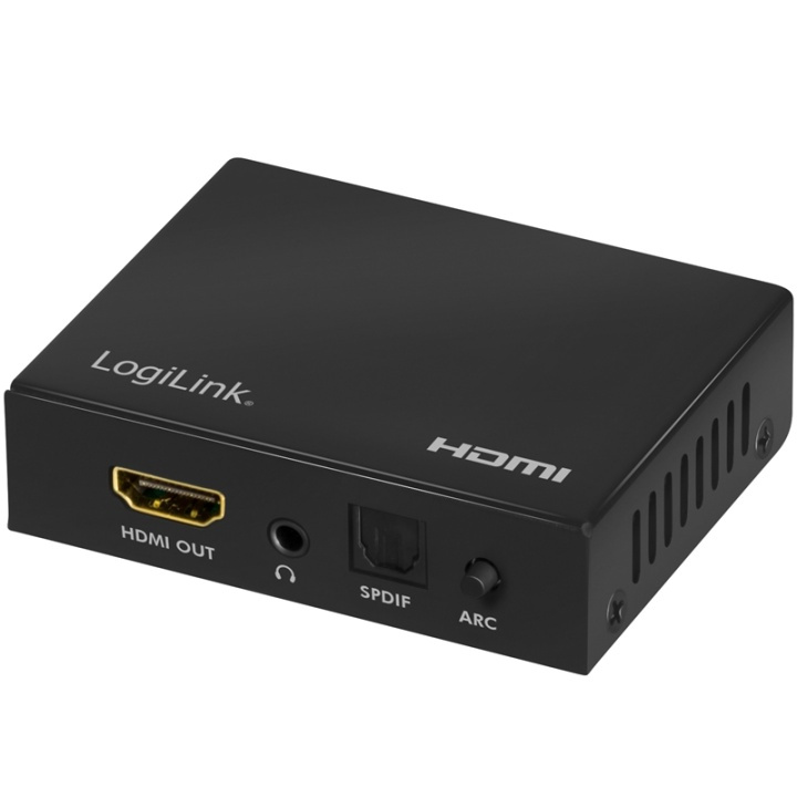 LogiLink HDMI-lydekstraktor 2/5.1CH 4K ARC HDR SPDIF i gruppen Datautstyr / Kabler og adaptere / HDMI/VGA/DVI-switcher hos TP E-commerce Nordic AB (A17895)