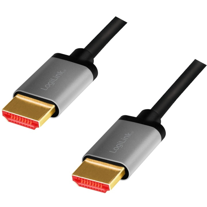 LogiLink HDMI-kabel med ultrahøy hastighet 8K/60 4K/120 Hz, 3 m i gruppen Elektronikk / Kabler og adaptere / HDMI / Kabler hos TP E-commerce Nordic AB (A17903)
