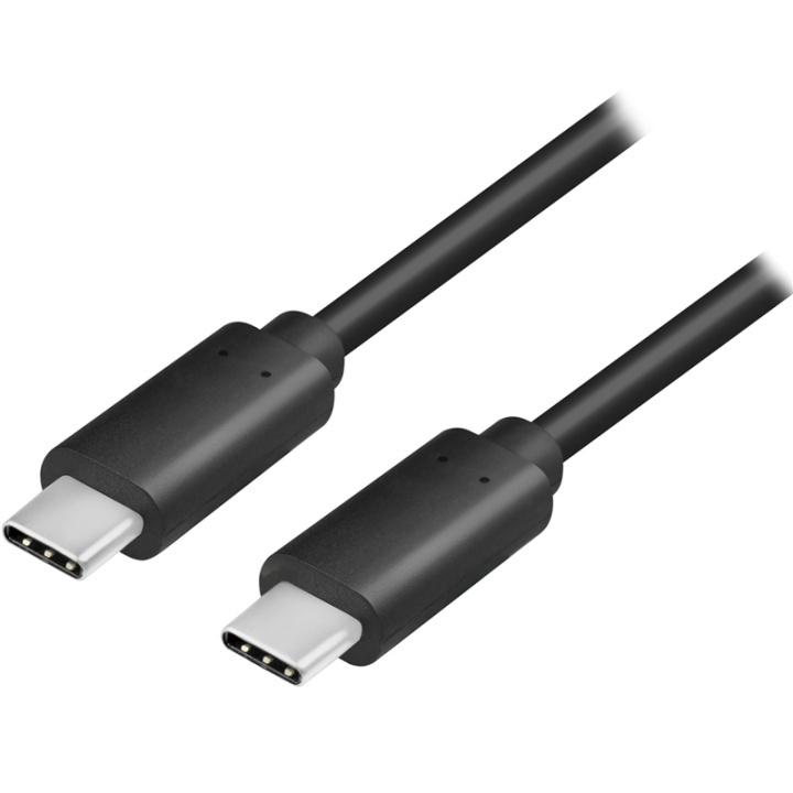 LogiLink USB-C - USB-C USB3.2 Gen2 4K/6 i gruppen Datautstyr / Kabler og adaptere / USB / USB-C hos TP E-commerce Nordic AB (A17911)