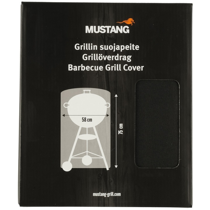 Mustang Överdrag Klotgrill 58cm Gourm i gruppen HJEM, HUS OG HAGE / Hageprodukter / Griller & Grilltilbehør hos TP E-commerce Nordic AB (A17927)