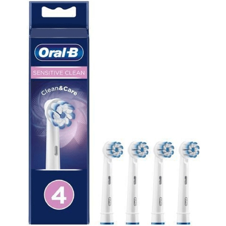 Oral B Borsthuvud Sensitive Clean & C i gruppen HELSE OG SKJØNNHET / Munnpleie / Elektriske tannbørster tilbehør hos TP E-commerce Nordic AB (A17952)