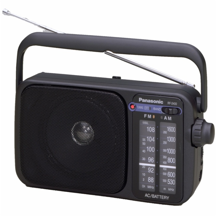 Panasonic Portable FM Radio i gruppen Elektronikk / Lyd & Bilde / Hjemmekino, HiFi og bærbar / Radio & Vekkerklokker / Radio hos TP E-commerce Nordic AB (A17968)