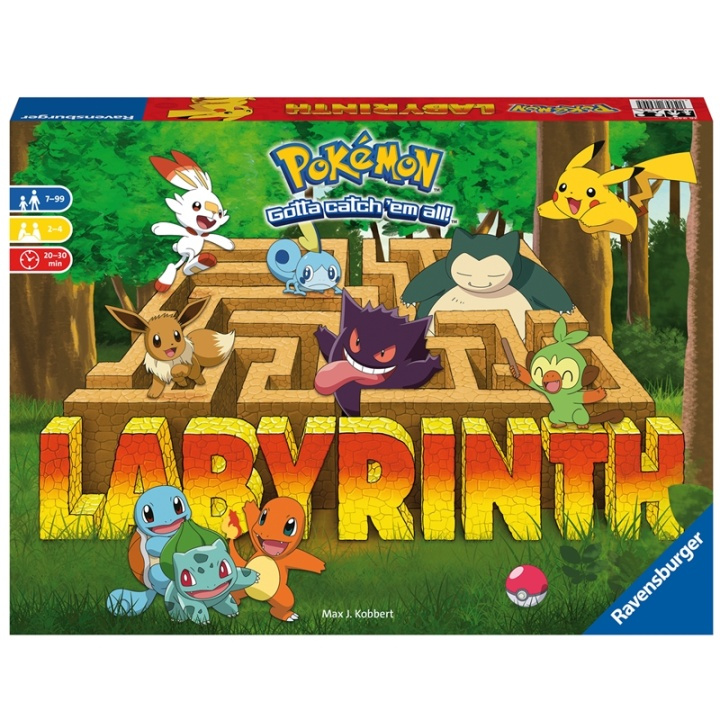 Ravensburger Pokémon-labyrinten i gruppen LEKER, BARN OG BABY / Spill / Brettspill hos TP E-commerce Nordic AB (A18013)