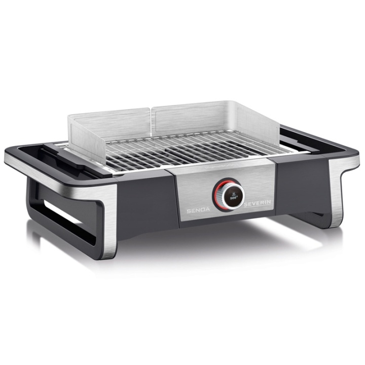 Severin Elektrisk grill 500° SENOA digital boost PG8114 i gruppen HJEM, HUS OG HAGE / Hageprodukter / Griller & Grilltilbehør hos TP E-commerce Nordic AB (A18034)