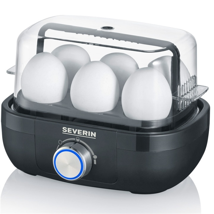 Severin Eggkoker 6 egg Elektronisk kontroll EK3166 i gruppen HJEM, HUS OG HAGE / Husholdningsapparater / Ris- og eggkokere hos TP E-commerce Nordic AB (A18060)