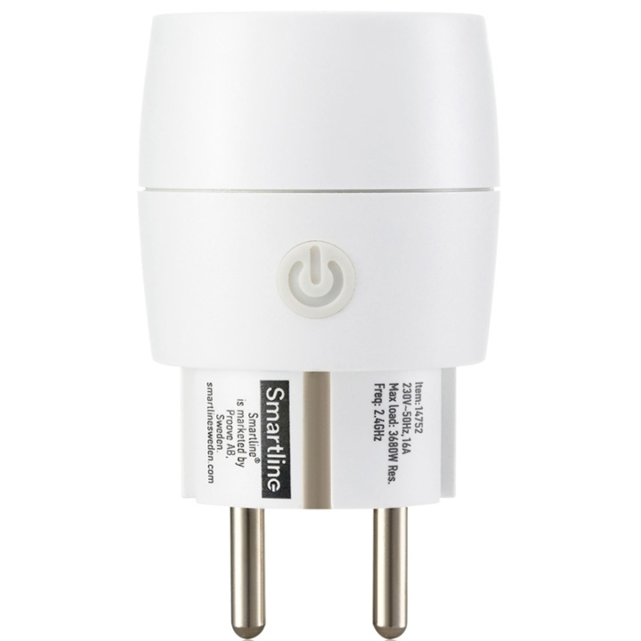 Smartline Smart plugg maks 3680W Bluetooth i gruppen HJEM, HUS OG HAGE / Smarthus / Smart plugs hos TP E-commerce Nordic AB (A18082)