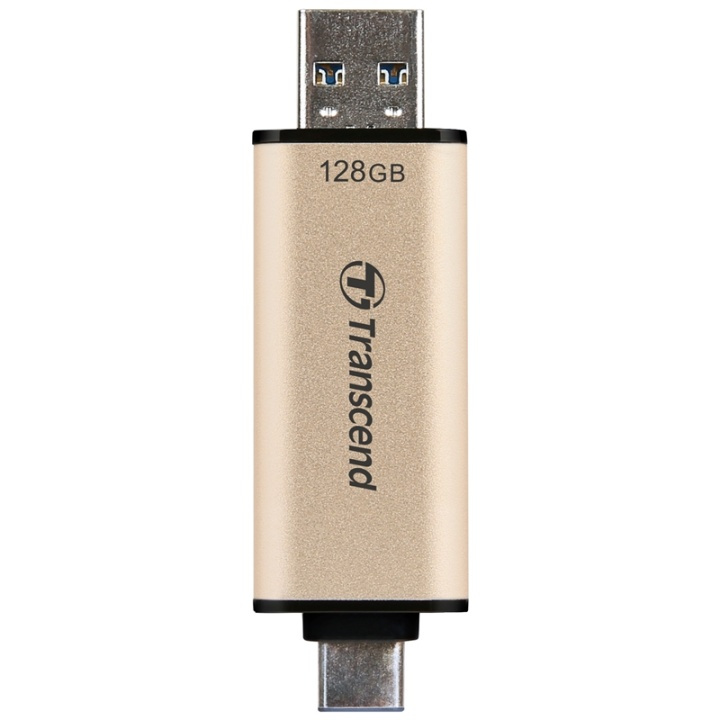 Transcend USB-minnepinne JF930C 2-i-1 (USB3.2/USB-C) 128 GB i gruppen Elektronikk / Lagringsmedia / USB-Pinner / USB 3.2 hos TP E-commerce Nordic AB (A18145)
