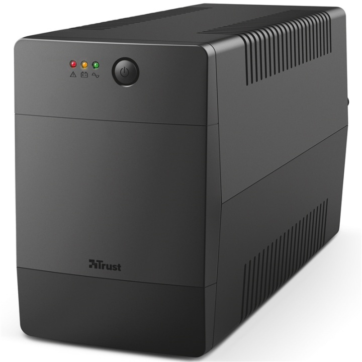Trust Paxxon 1500VA UPS med 4 uttak Schuko i gruppen Datautstyr / UPS avbruddsfri strømforsyning hos TP E-commerce Nordic AB (A18150)