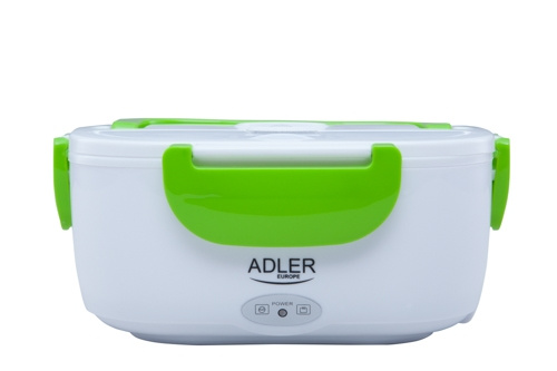 Adler Elektrisk matboks, hvit/grønn i gruppen HJEM, HUS OG HAGE / Kjøkkenutstyr / Matbokser & Matbeholder hos TP E-commerce Nordic AB (A18180)