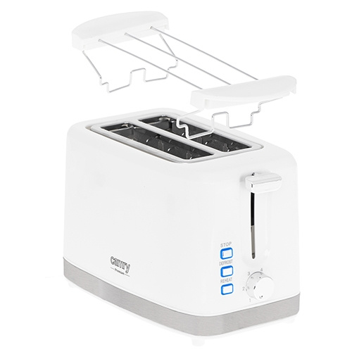 Camry Brødrister, 2 skiver i gruppen HJEM, HUS OG HAGE / Husholdningsapparater / Brødristere og toastjern / Brødristere hos TP E-commerce Nordic AB (A18219)