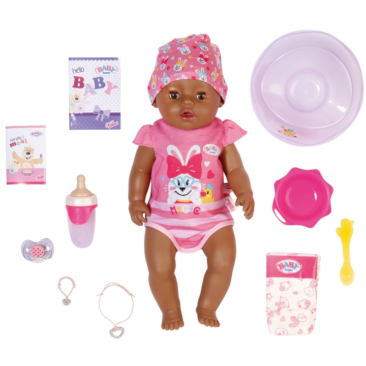 BABY Born Magisk jente Brune øyne 43 cm i gruppen LEKER, BARN OG BABY / Leker / Dukker & tilbehør hos TP E-commerce Nordic AB (A18276)