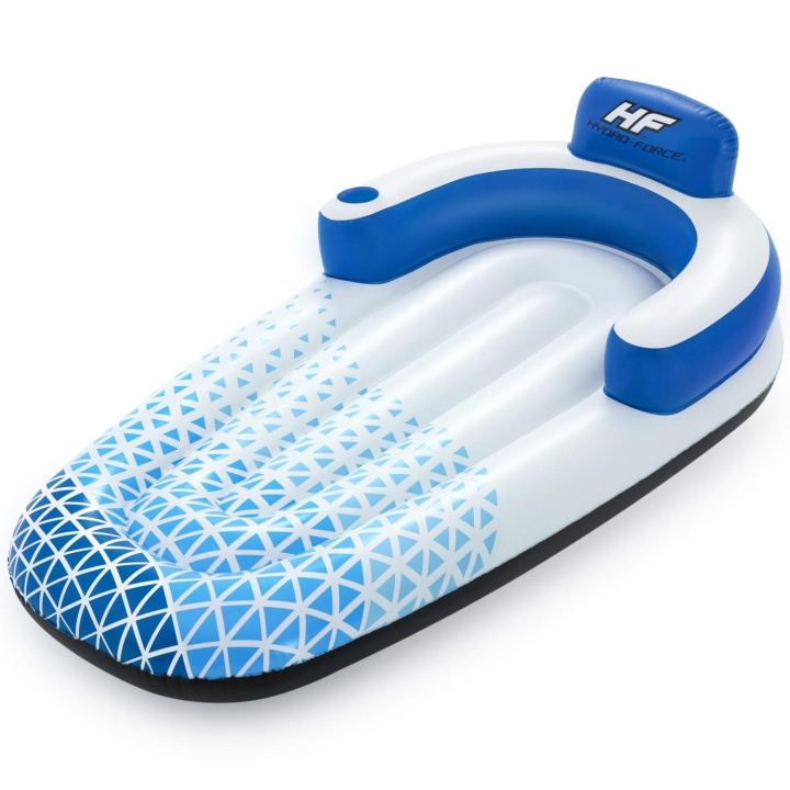 Bestway Hydro Force Indigo Wave Lounge 1,91 m x 1,07 m i gruppen LEKER, BARN OG BABY / Uteleker / Badeleker hos TP E-commerce Nordic AB (A18296)