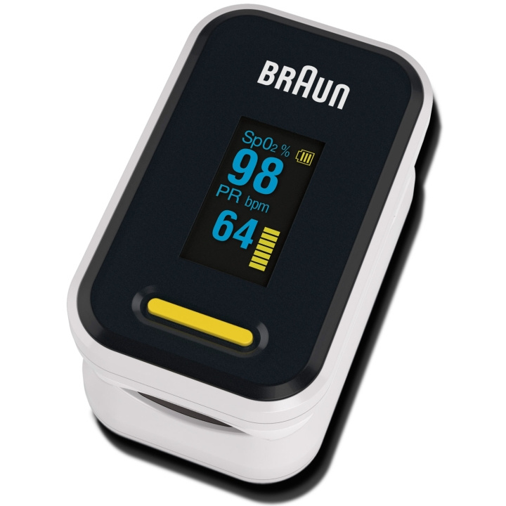 Braun Pulse Oximeter 1 YK-81C i gruppen HELSE OG SKJØNNHET / Helsepleie / Pulsoximetere hos TP E-commerce Nordic AB (A18354)