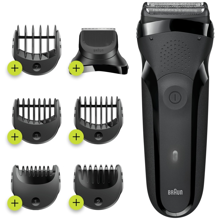 Braun Rakapparat Serie 3 Shave&Style i gruppen HELSE OG SKJØNNHET / Hår & styling / Barbering og trimming / Barbermaskiner hos TP E-commerce Nordic AB (A18355)