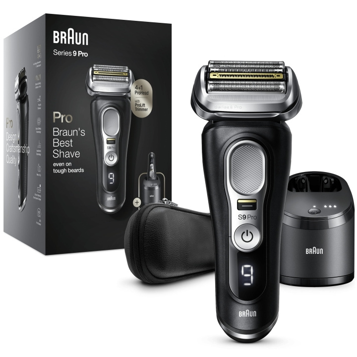 Braun Series 9 Pro 9460cc barbermaskin i gruppen HELSE OG SKJØNNHET / Hår & styling / Barbering og trimming / Barbermaskiner hos TP E-commerce Nordic AB (A18359)