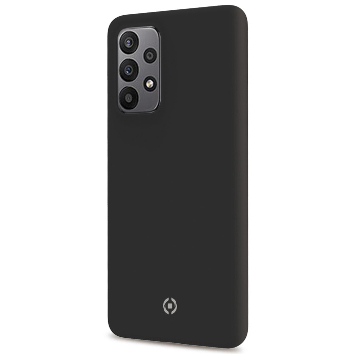 Celly Cromo Soft gummideksel Galaxy A23 Svart i gruppen SMARTTELEFON & NETTBRETT / Mobilbeskyttelse / Samsung hos TP E-commerce Nordic AB (A18378)