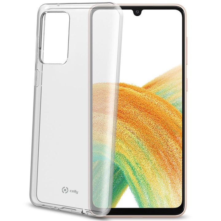 Celly Gelskin TPU Cover Galaxy A33 5 i gruppen SMARTTELEFON & NETTBRETT / Mobilbeskyttelse / Samsung hos TP E-commerce Nordic AB (A18397)